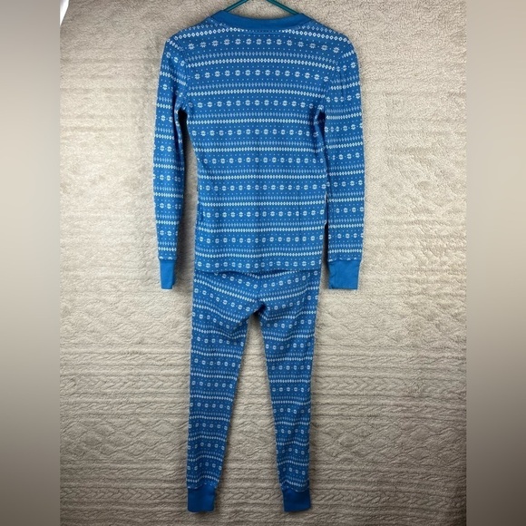 J. CREW Re-Imagined Fair Isle Thermal Set Top & Bottom Size XXS - Picture 12 of 16